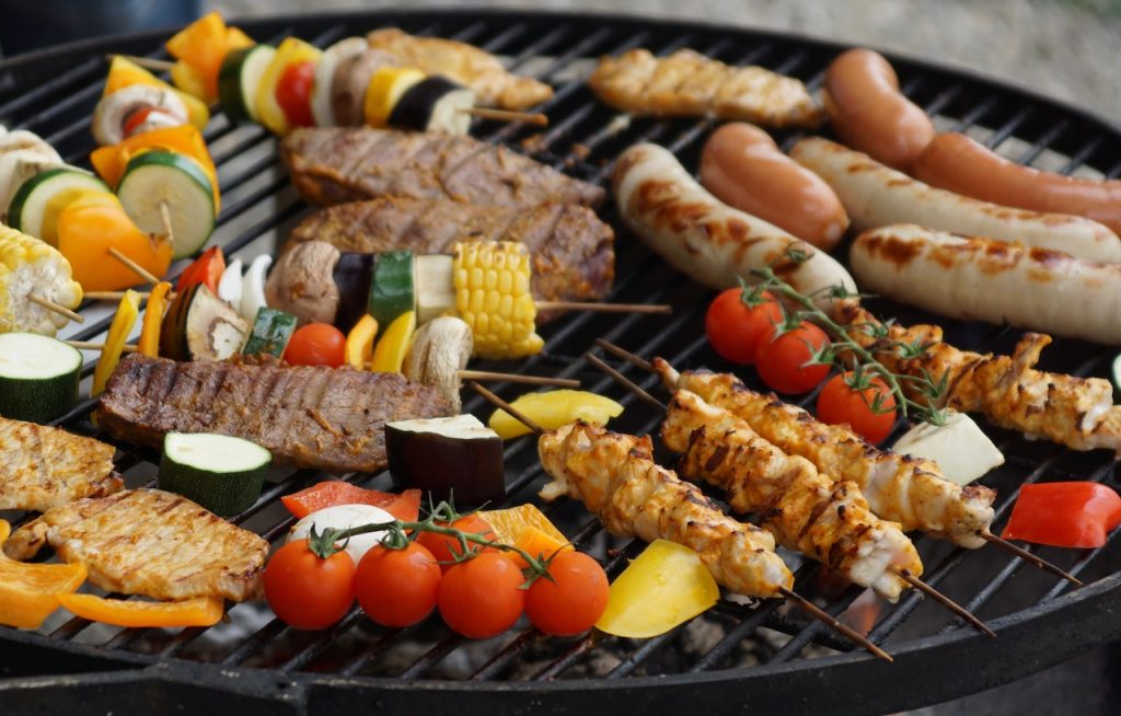 Grilling Meat
